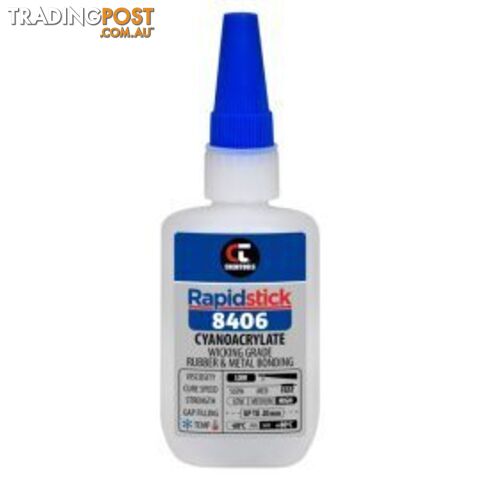 Rapidstick 8406 Cyanoacrylate Adhesive 50g