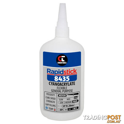 8435 Instant Adhesive 500g Toughened Clear
