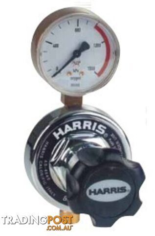 Harris Model 847 Pipeline Reg, Rear Inlet (Oxygen Type)