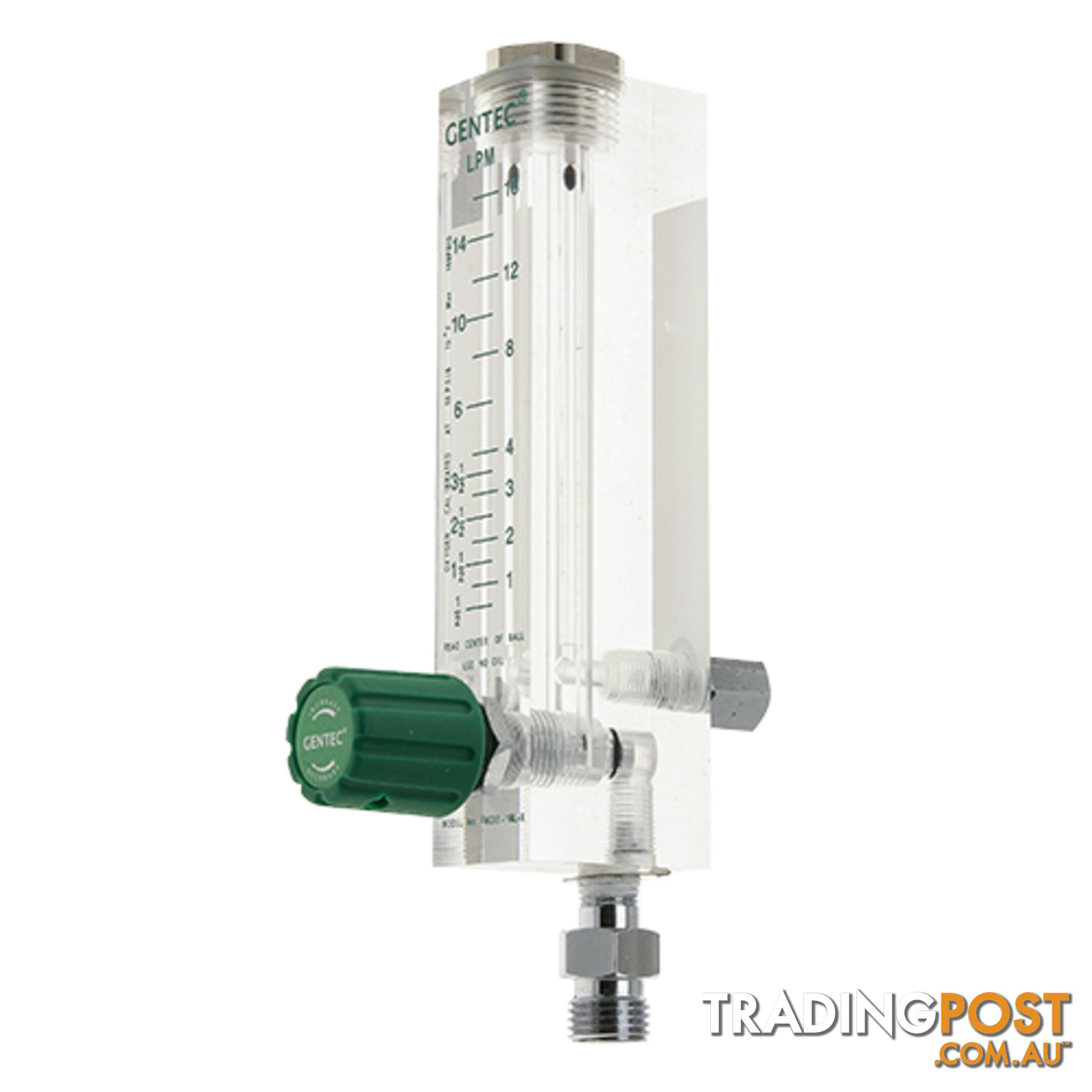 Gentec Flowmeter Scientific - 16 L/min In: 1/8NPTF, Out: 9/16-18UNF