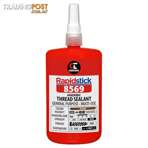 8569 Thread Sealant 250ml Low Strength Hydraulic