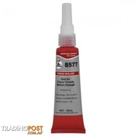 8577 Thread Sealant 50ml Medium Strength/Medium Viscosity