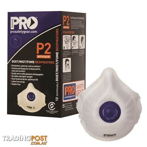 ProChoiceÂ® Dust/Mist/Fume Respirator P2 with Valve PC321