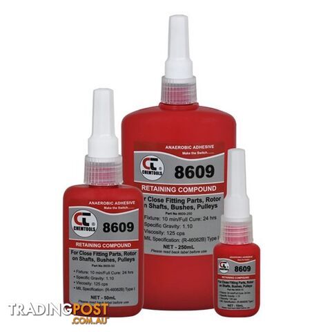Radipstick 8609 Retaining Compound 250ml Med Strength