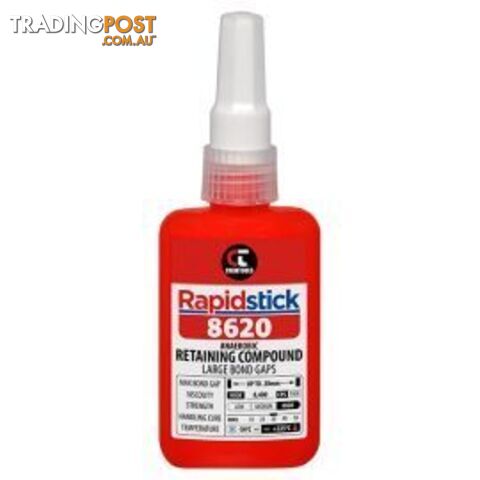 8620 Retaining Compound 50ml High Strength/High Temp