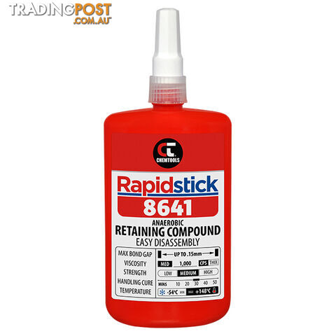 8641 Retaining Compound 250ml Med Strength/Bearing Mount