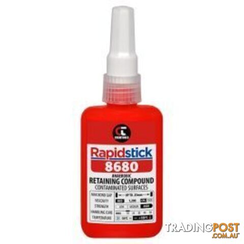 8680 Retaining Compound 50ml Very High Strength
