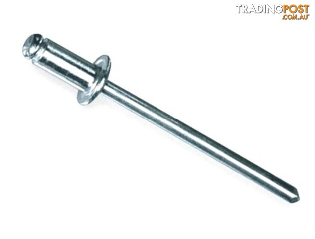 Blind Rivets Open Aluminium 5052 & Steel Rivets  4 (1/8") Diameter  Bremick