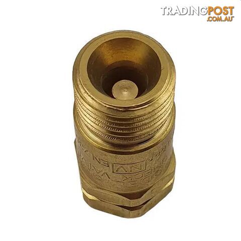 Check Valve Torch end (Fuel) 9/16"-5/8" UNF (LH) Harris 886AL - photo 3 of 3