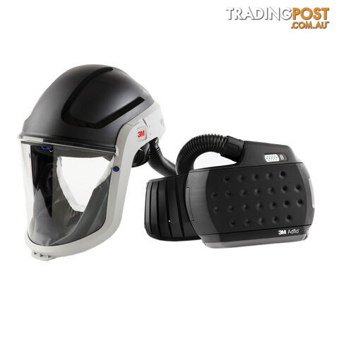 M-Series Face Shield & Safety Helmet M-307 with Heavy-Duty Adflo PAPR Respirator...