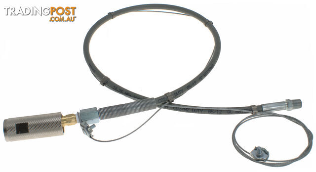 Cylinder Connection Lead Food Grade Flexible CO2 1000 mm Type 30 - 1/4 BSPT 20,000kpa Anti Whip Ezi Fit