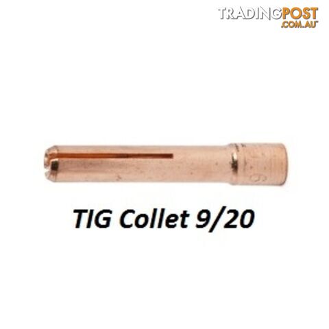 Collet 3.2mm For 9/20 Torch 13N24 Pkt : 5