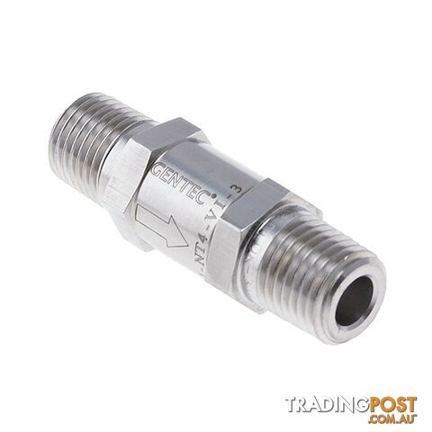 Relief Valve 140kPa 1/4" NPT M - 1/4" NPT FM For Gentec H/Purity Regulators