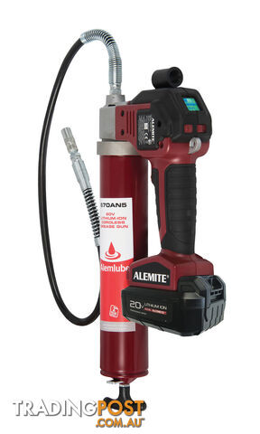 Battery Grease Gun 20V Lithium-ion (Skin Only) Alemlube 670AN5