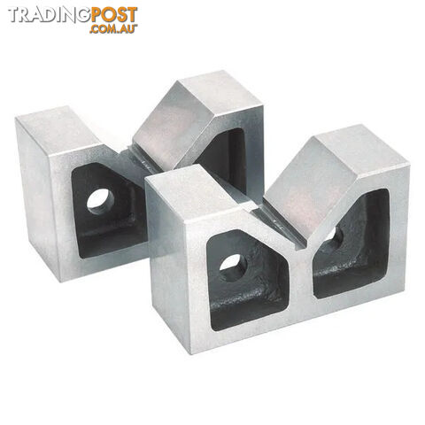 Cast Iron Vee Block Matched Pair 150 x 62 x 88mm, 78mm Vee Width GZ-03103
