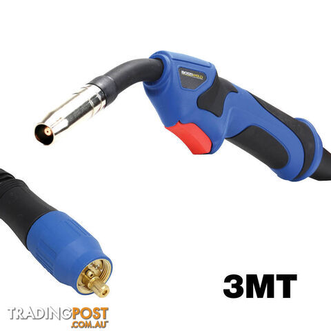 Binzel Style MB15 Complete Mig Torch 3 Metres Bossweld 92.ER.15.3