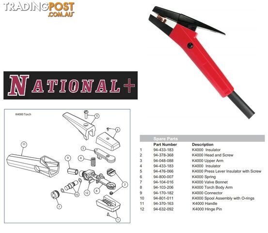 Gouging Torch K3 & K4 - photo 2 of 2