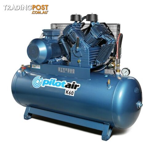 Reciprocating Air Compressor 415V/ 3 KW/ 100 L Rec./ 365 L/min FAD K25L18