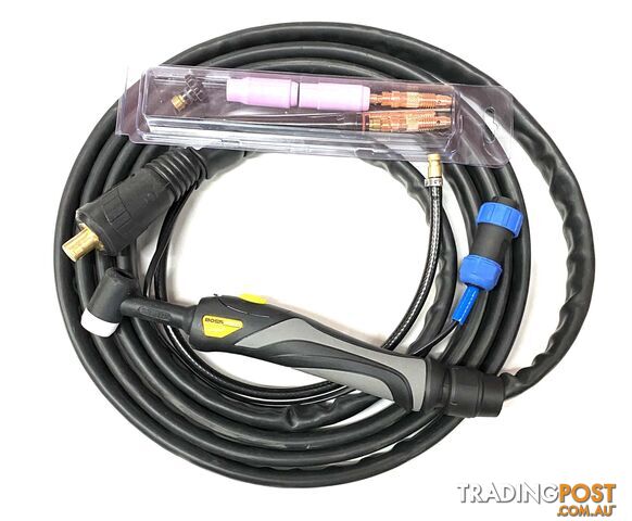 17 Series TIG Torch 4 Metres 9 Pin Bossweld 95.17F.4.1SW9A
