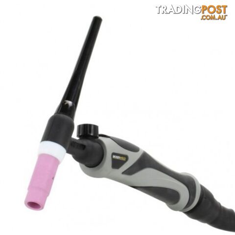 TIG Torch 17 Flex with Valve 4Mt 2pc Dinse 25