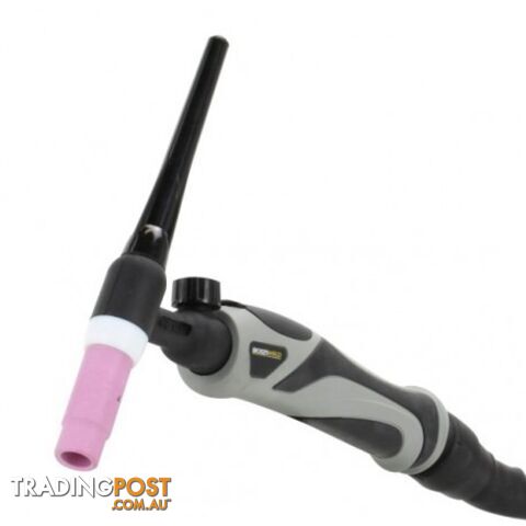 TIG Torch 17 Flex with Valve 4Mt 2pc Dinse 50