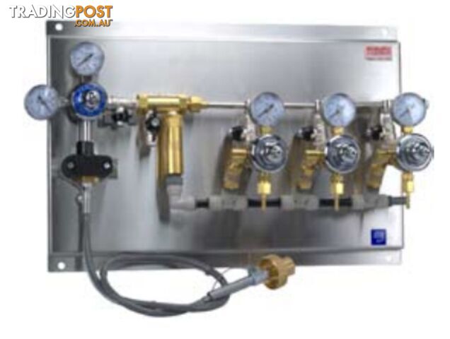 Beverage Board CO2 2 Secondary Regulator In 2,400kPa out 400kPa