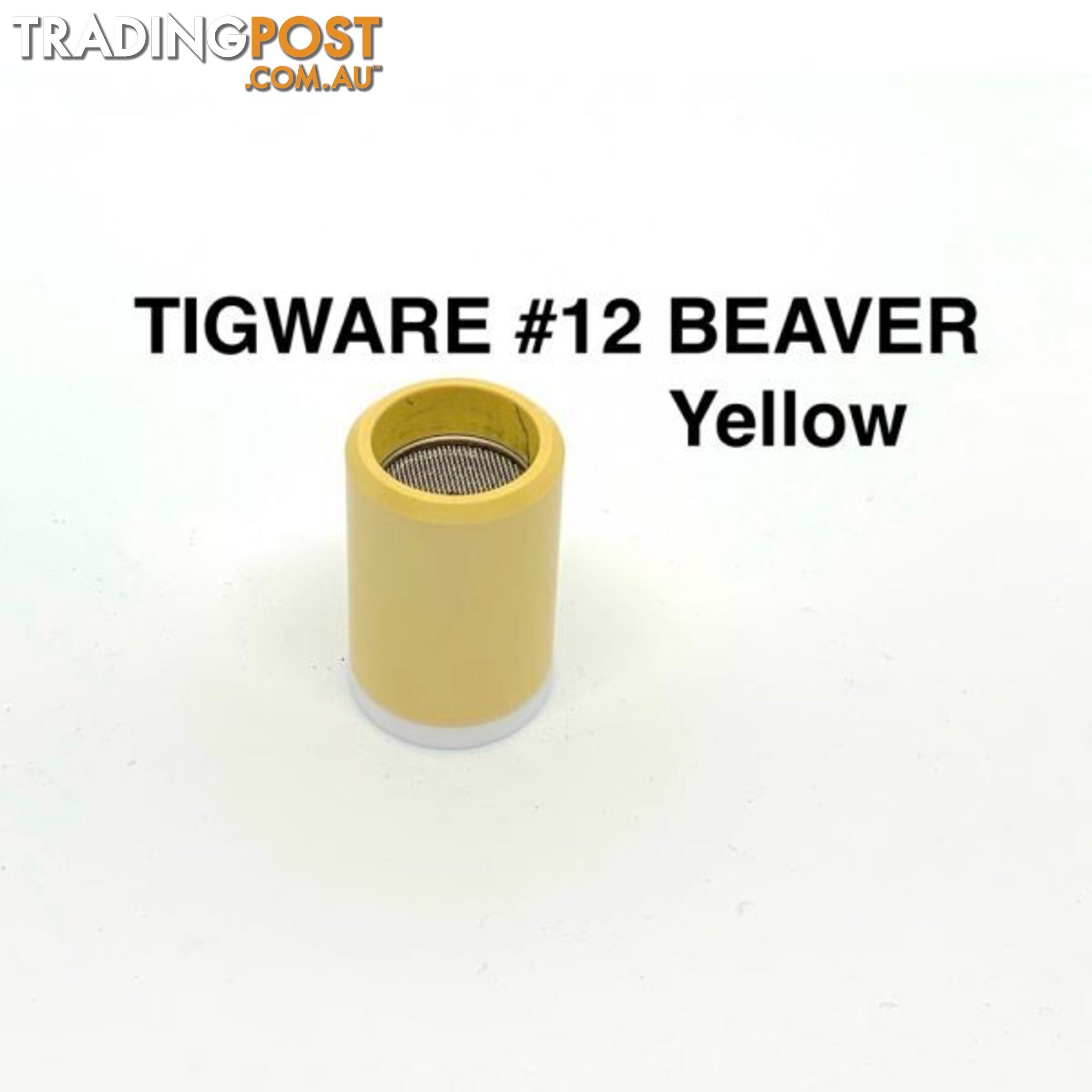 DC TIG Ceramic Nozzles â Super Tough Yellow Size 12 For 9 Series Torch