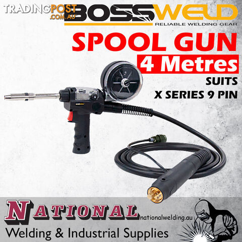 Spool Gun 4 Metres Suits X Series 9 Pin Bossweld 97.SPX15.4.9 - photo 2 of 4