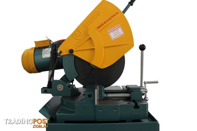 Ferrous Cutting Cold Saw S350G Three Phase 2 Speed 21/42 RPM Integrated Stand Brobo 9730020 - photo 3 of 4