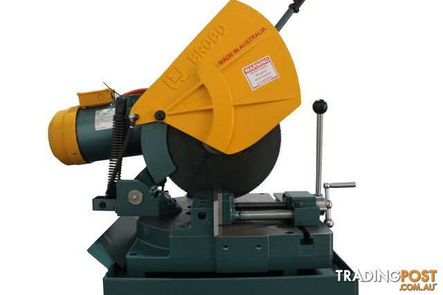 Ferrous Cutting Cold Saw S350G Three Phase 2 Speed 42/85 RPM Integrated Stand Brobo 9730030 - photo 3 of 4