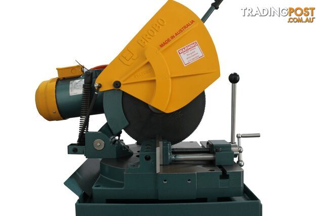 Ferrous Cutting Cold Saw S400G Single Phase Single Speed 42 RPM Integrated Stand Brobo 9740010 - photo 2 of 3