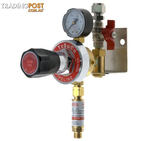 Regulated Outlet Point Single Inert Gas