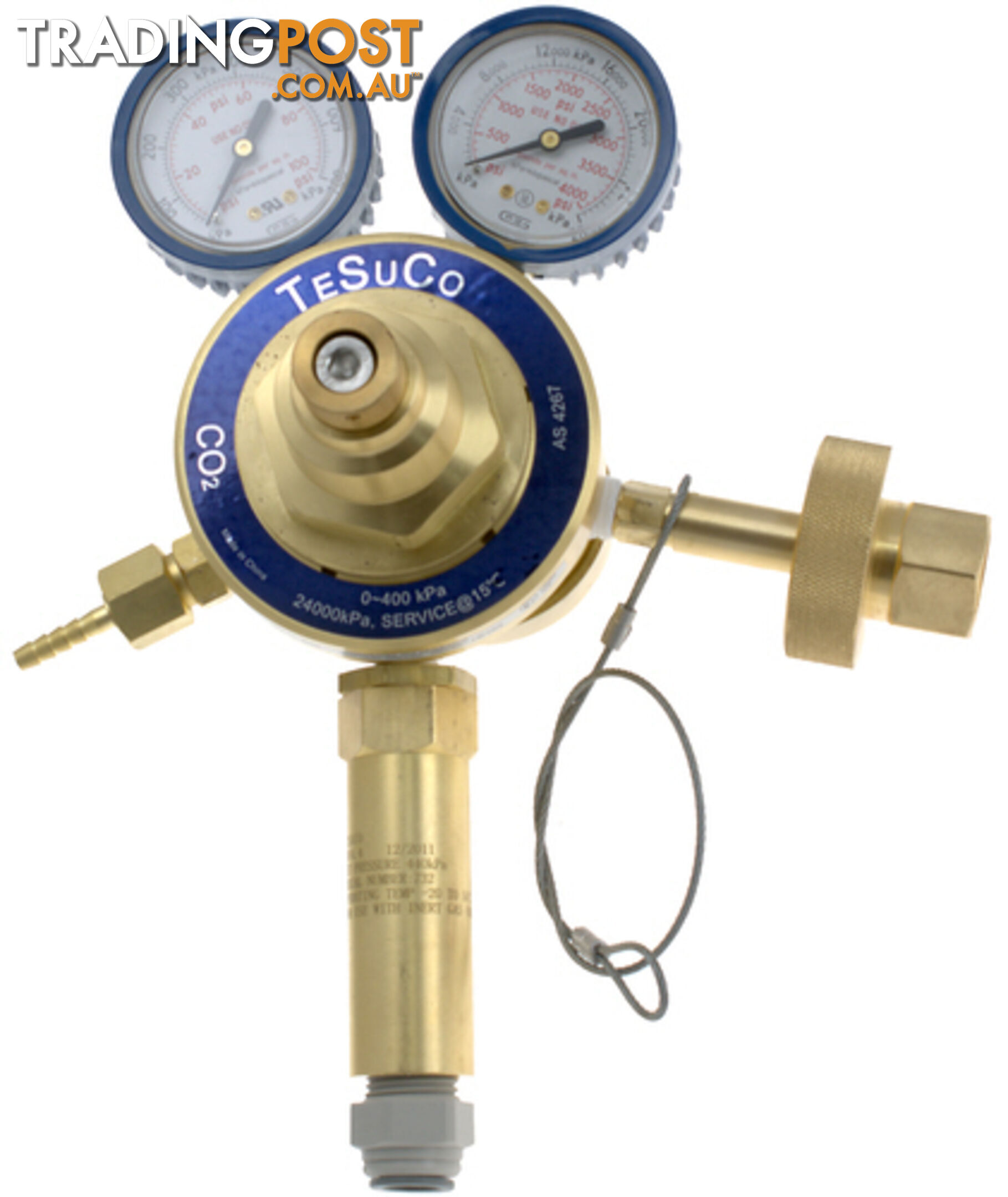 Beverage Regulator 2 Stage Side Entry H/Wheel & SRV