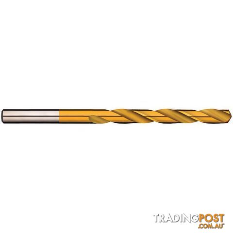 10.5mm Jobber Drill Bit Single Pack Gold Alpha 9LM105