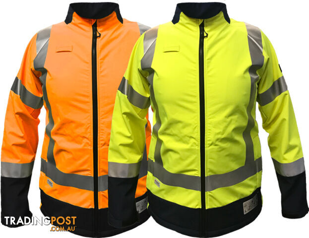 Hi Vis Flame Retardant & Anti-static Softshell Jacket BW2300T8