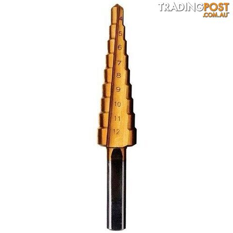 4-12mm Step Drills Alpha 9STM4-12