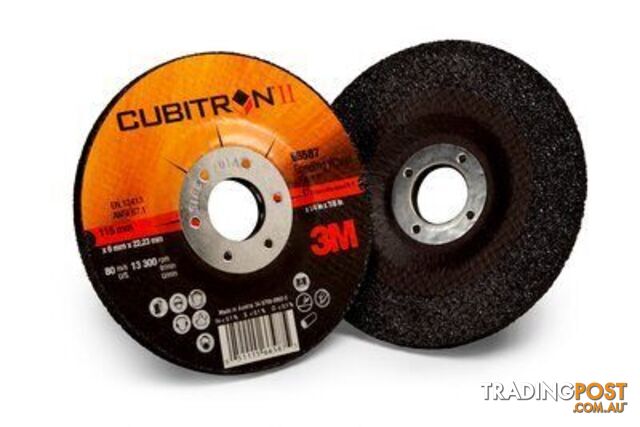 Grinding Wheel Depressed Centre 115 x 7mm Cubitronâ¢II XC991188001 Pack of 5