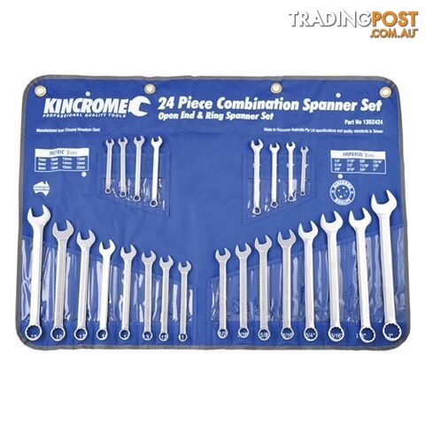 Combination Spanner Set 22 Piece Imperial & Metric K3029