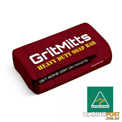 Soap Bar Heavy Duty Triple 7 GritMitts 100g AAGMBR Each Soap