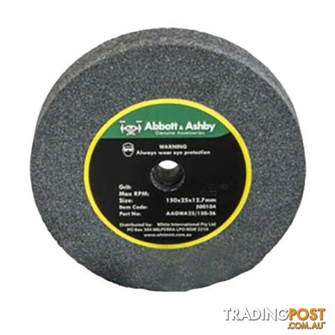Wheel Grinding Silicone Carbide 25X200X80GRIT Abbott & Ashby 500111 AAGWS25/200