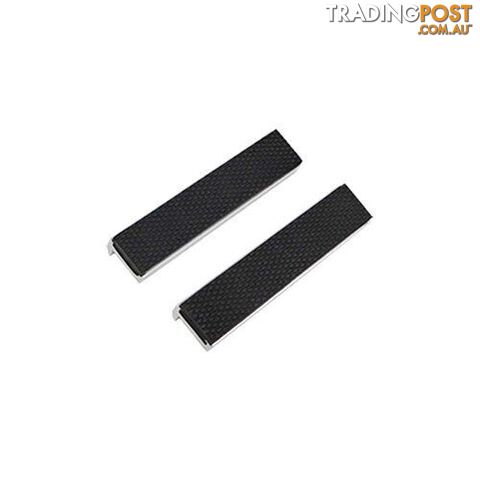 4" Vice Jaw Standard Aluminium Magnetic (Pack of 2) Abbott & Ashby AAVJA41