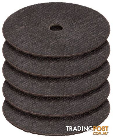 Cut Off Discs 75mm X 1.0mm X 3/8" Bore Pack of 5 Geiger AB56062P