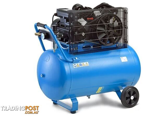 ABAC Air Compressor, Belt Drive, 3.0HP 100Ltr FAD 400L/MIN ITM ABAC351-30100 - photo 3 of 3
