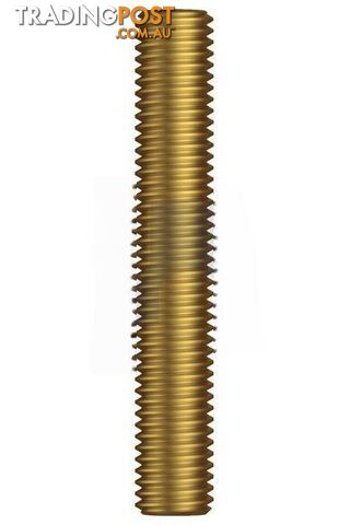 1 MTR DIN975 Brass Finish Allthread Rod Hobson