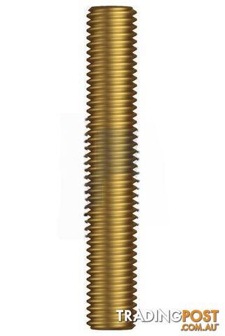1 MTR DIN975 Brass Finish Allthread Rod Hobson