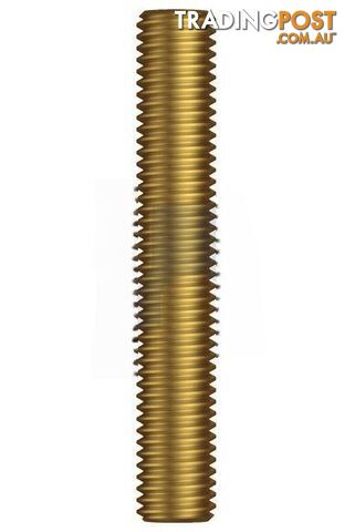 1 MTR DIN975 Brass Finish Allthread Rod Hobson