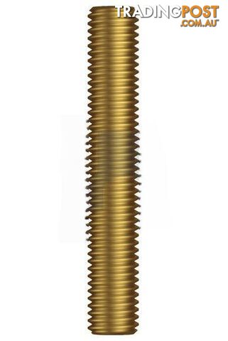 BSW x 3 FT Brass Finish Allthread Rod Hobson