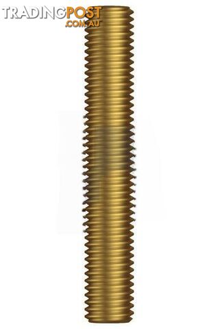 BSW x 3 FT Brass Finish Allthread Rod Hobson