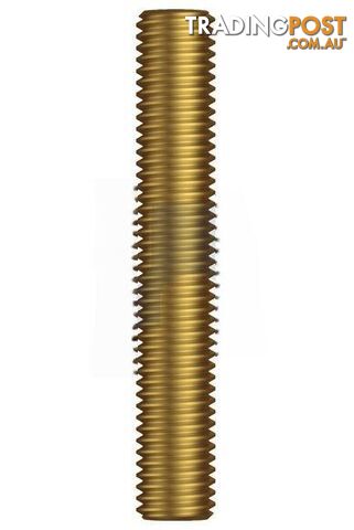 BSW x 3 FT Brass Finish Allthread Rod Hobson