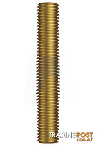 BSW x 3 FT Brass Finish Allthread Rod Hobson